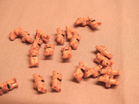 Puppenknopf Schweinchen