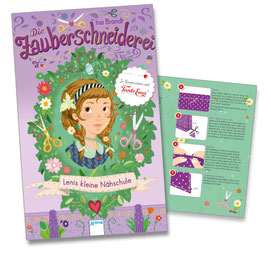 "Die Zauberschneider - Lenis kleine Nähschule" - dieses Booklet liegt allen ersten Bänden der Reihe bei