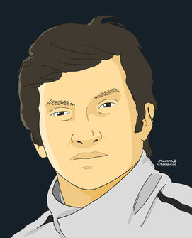 Narain Karthikeyan by Muneta & Cerracín