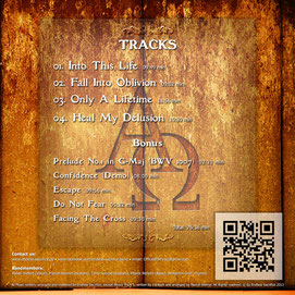 Tracklist der fragility CD