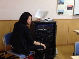 音響スタッフとして参加の川原!