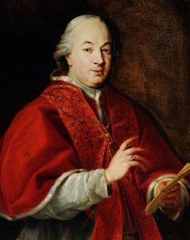 Pie VI (1775-1799) premier Pape mort en exil et en martyr depuis le VIIIe siècle.