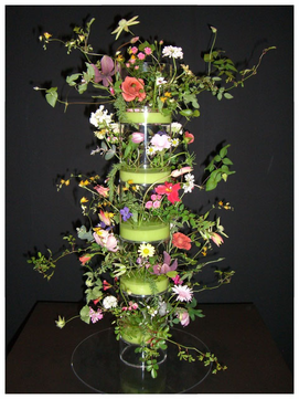 日本フラワーデザイン大賞出展作品