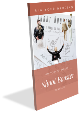 shoot booster poses voor trouwfotograaf trouwalbum aandenken fotoreportage