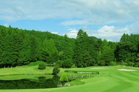 サンヒルズカントリークラブ (名物ホール) イーストコース 13番 PAR4