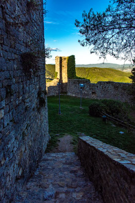 Porta di ingresso della Rocca Longobarda di Civitella in val di Chiana