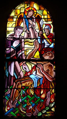baie 12 - Église Saint-Laurent - le-Mesnil-Rogues - 50 - FRANCE