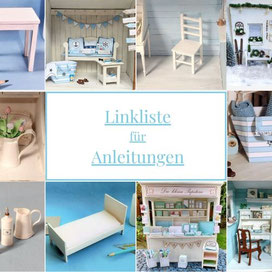 Linkliste für Miniatur-Bastelanleitungen 1:12
