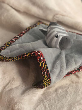 doudou en tissu africain En Toute Maudestie