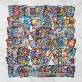 トレカ買取/当時物/使用済み】魔動王グランゾート トイカード100 38枚