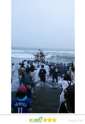 横須賀 河友睦さん: 神奈川茅ケ崎　浜降祭