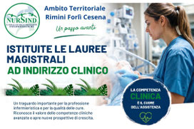 NurSind Romagna: istituite le lauree magistrali ad indirizzo clinico