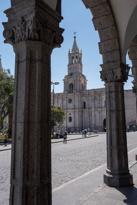 die Lauben von Arequipa