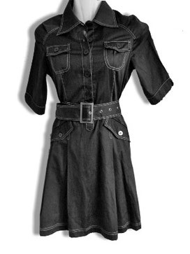 Adler Kleid schwarz Gr. 34-36