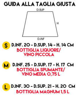 Kit lampada bottiglia con paralume