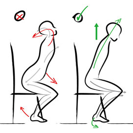 Standing up with good posture with the Alexander Technique