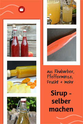 Rezepte für #Sirup #Rosensirup, #Minzsirup, #Fruchtsirup, #Karamellsirup, #cola