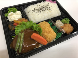 御膳弁当：洋風の写真