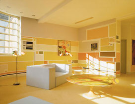 2003 "Interieur No. 191" in "Adieu Avantgarde - Willkommen zu Haus", Ludwig Forum für Internationale Kunst, Aachen  Photo: Anne Gold, Aachen
