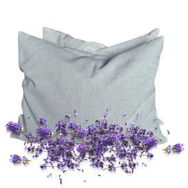 Lavendelkissen zum Schlafen mit naturreinen Lavendelblüten
