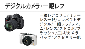 デジタルカメラ　一眼レフカメラ　ミラーレス一眼　キャノン　ニコン