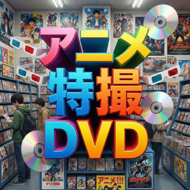 アニメ、DVD、ブルーレイ、BD、レーザーディスク、ビデオ、VHS