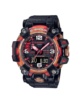 電波ソーラー G-SHOCK 40th Anniversary Flare Red MUDMASTER GWG-2040FR-1AJR メンズ ブラック