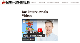 Bild von Ralpg und Thema Gründergeschichtge swissanimate Erklärvideos