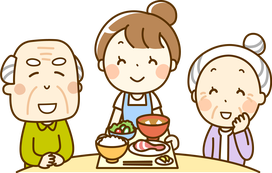 栃木県宇都宮市都市型デイサービス　一番町デイサービスセンター　お食事は出汁やお米からこだわったお料理を提供