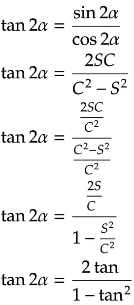 TANの二倍角の公式の覚え方