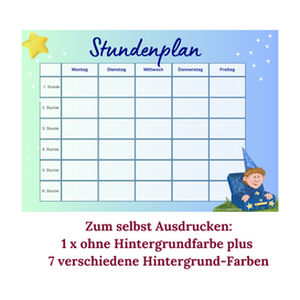 Stundenplan Märchenbühne 2