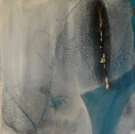 Acryl, Marmormehl 60 x 60 cm