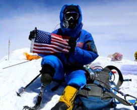 Charlie Linville Marine Climbs Everest