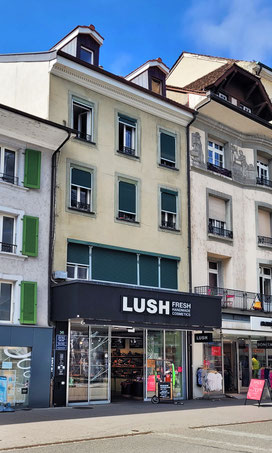 Das Wohnhaus an der Nidaugasse 36.