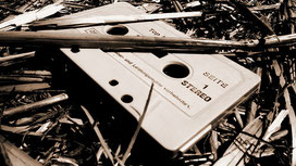 Cassette audio sous les pailles