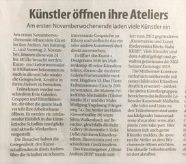 Mülheimer Woche vom 26.10.2019