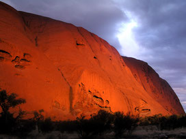 Uluru in Australien