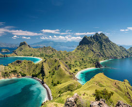 Vista dalla vetta di Padar island