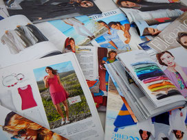 Modezeitschriften & Kataloge - die perfekte Bildquelle für Deine Stil-Collage