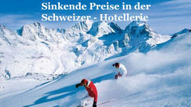 Schweizer Hotelpreise sinken