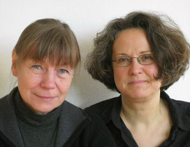 rechts, zusammen mit Brigitte Beier (© Peter Schöffer)