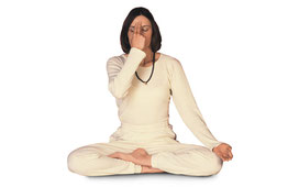 Nadi shodhana Wechselatmung Pranayama Yoga