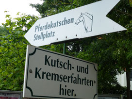 Pferdekutschen-Stellplatz