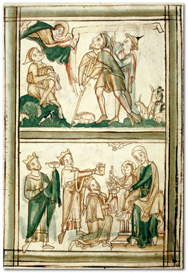 Psautier anglais, vers 1246