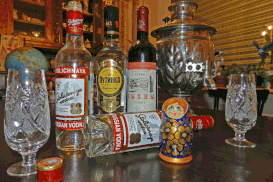 Russischer Alkohol Wodka