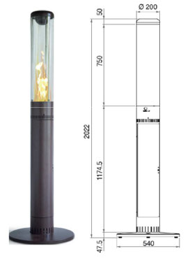 FlamePro 屋外用ペレットヒーター FlamePro 屋外用ペレットヒーター | Costco Japan