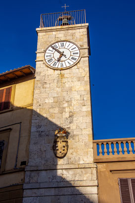 Chianciano Vecchia: torre dell'orologio