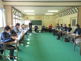 一関川崎　鴨地自治会　コロナ禍の臨時総会
