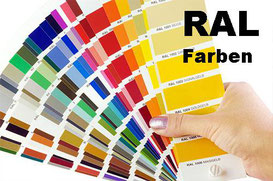 RAL Farben für Carports Wände