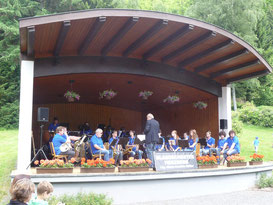 Sommerkonzert im Kurpark Lonau am 17.06.2012